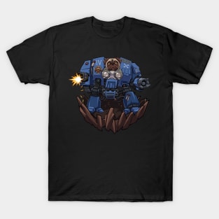 Pugtron: The Fierce War Robot Pug T-Shirt